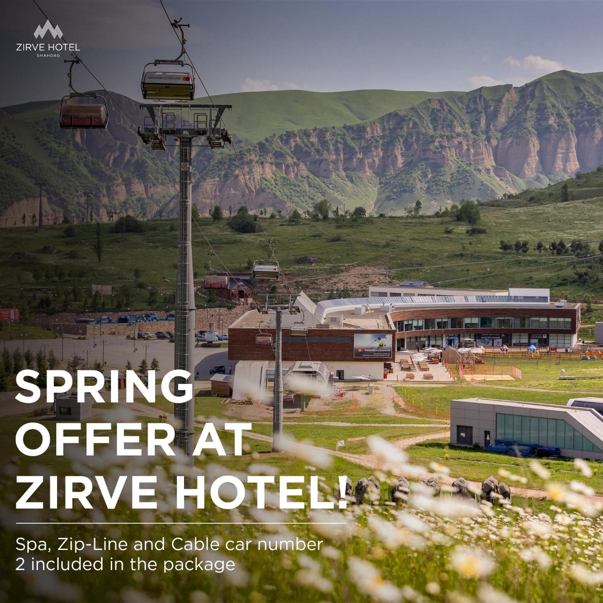 Zirve Hotel Shahdag Kültér fotó